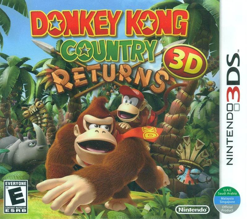 Lege med Bagvaskelse forståelse Donkey Kong Country Returns 3D (MDE) for Nintendo 3DS