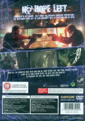 Resident Evil 6 (DVD-ROM)