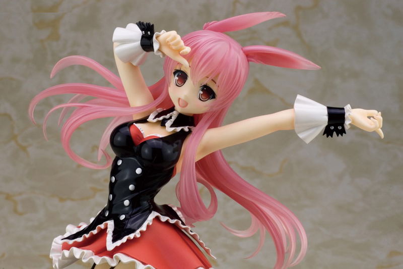 Mondaiji-tachi ga Isekai Kara Kuru So Desu yo? 1/7 Scale Pre-Painted PVC Figure: Kuro Usagi Pink Ver. image 1