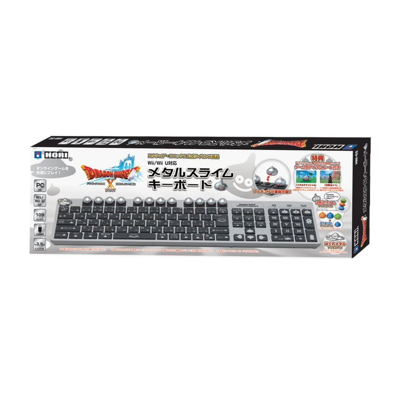 Hori Dragon Warrior (Dragon Quest) Metal Slime Keyboard image 1
