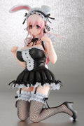 Nitro Super Sonic 1/4 Scale Pre-Painted PVC Figure: Super Sonico: Bunny Ver. thumbnail 4
