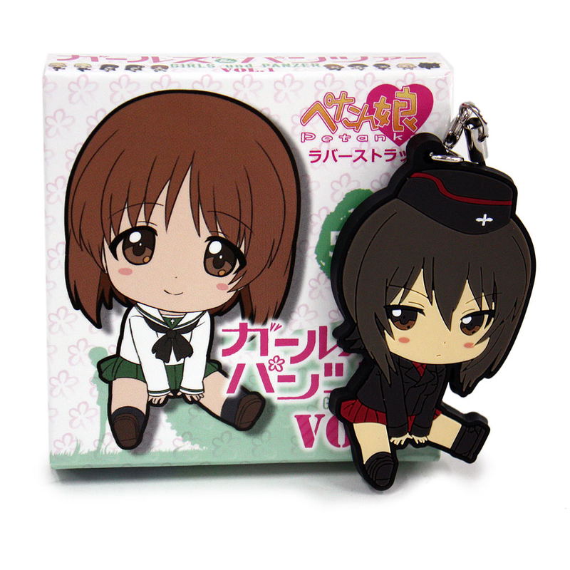 Penguin Parade Girls und Panzer Petanko Trading Rubber Strap image 1