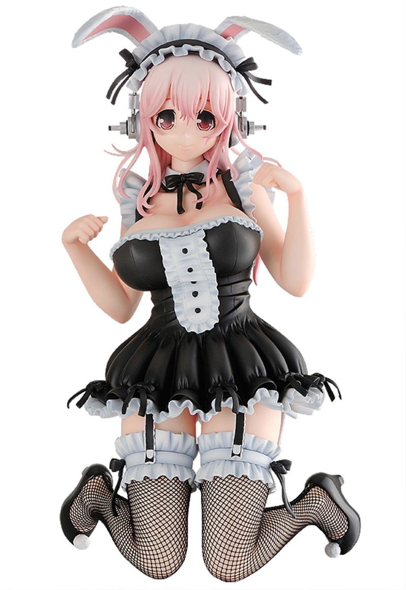 Nitro Super Sonic 1/4 Scale Pre-Painted PVC Figure: Super Sonico: Bunny Ver. image 1