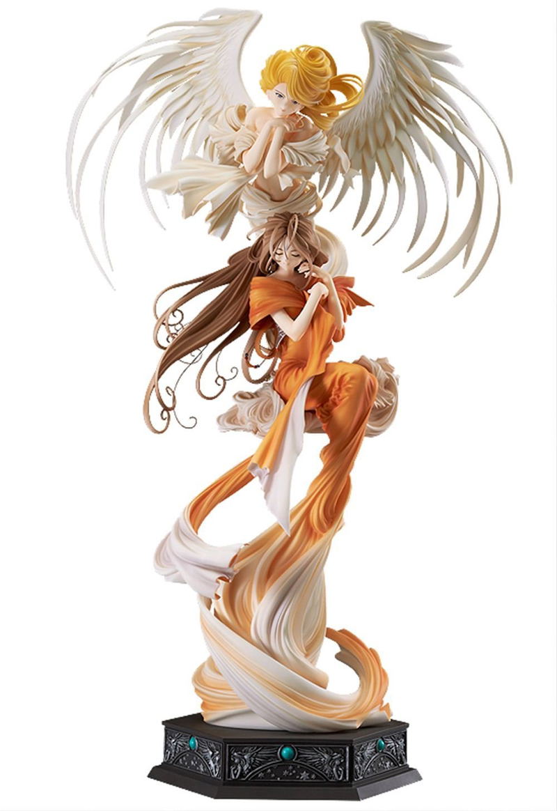 Oh My Goddess 1/10 Scale Pre-Painted PVC Figure: Belldandy with Holy Bell image 1