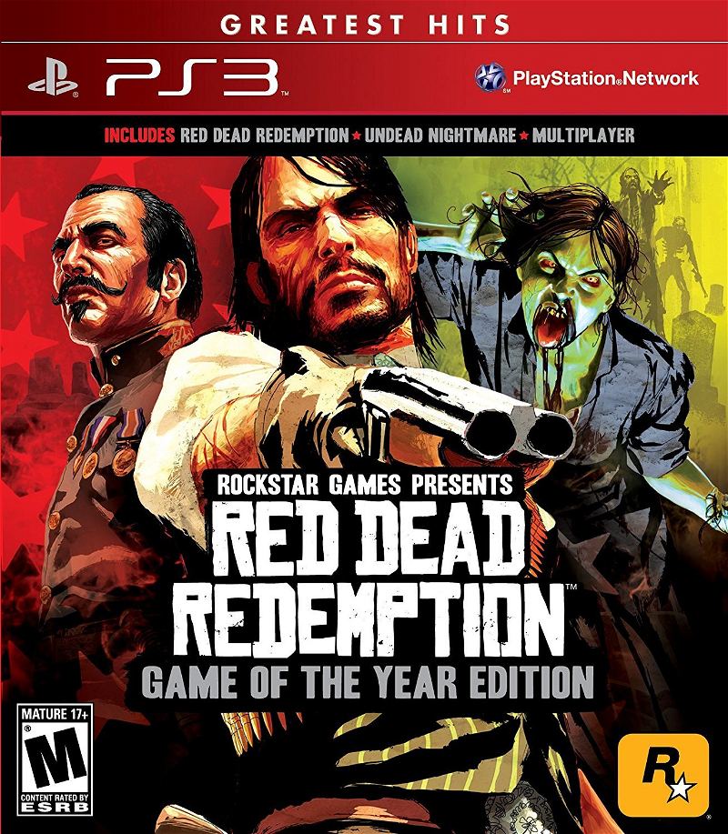 Red Dead Redemption Game of the Year Edition-PS3 - video gaming