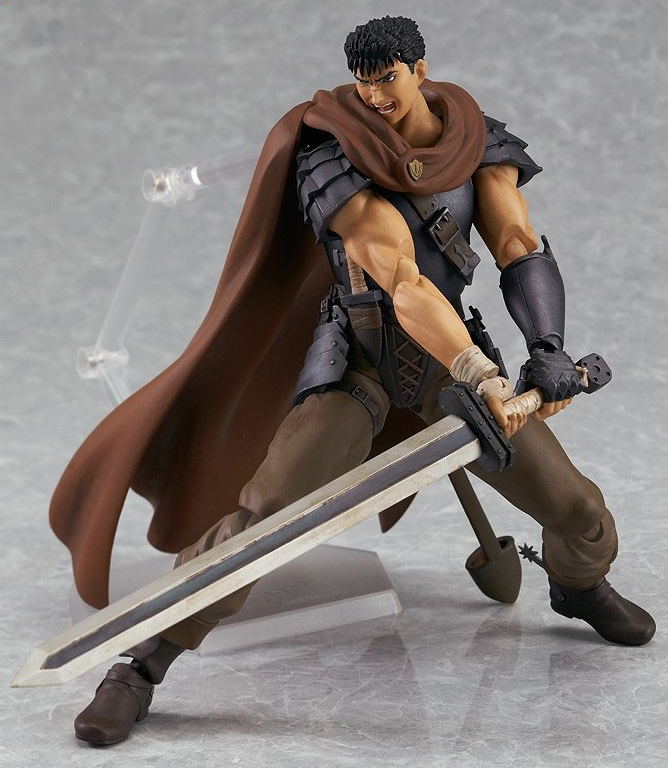 figma Berserk Non Scale Pre-Painted PVC Figure: Guts Band of the Hawk ver. image 3