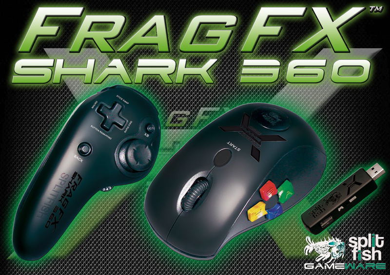 SplitFish FragFX Shark Controller Xbox360 (New Version) image 2