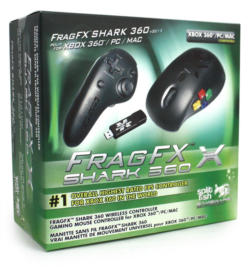 SplitFish FragFX Shark Controller Xbox360 (New Version) image 1