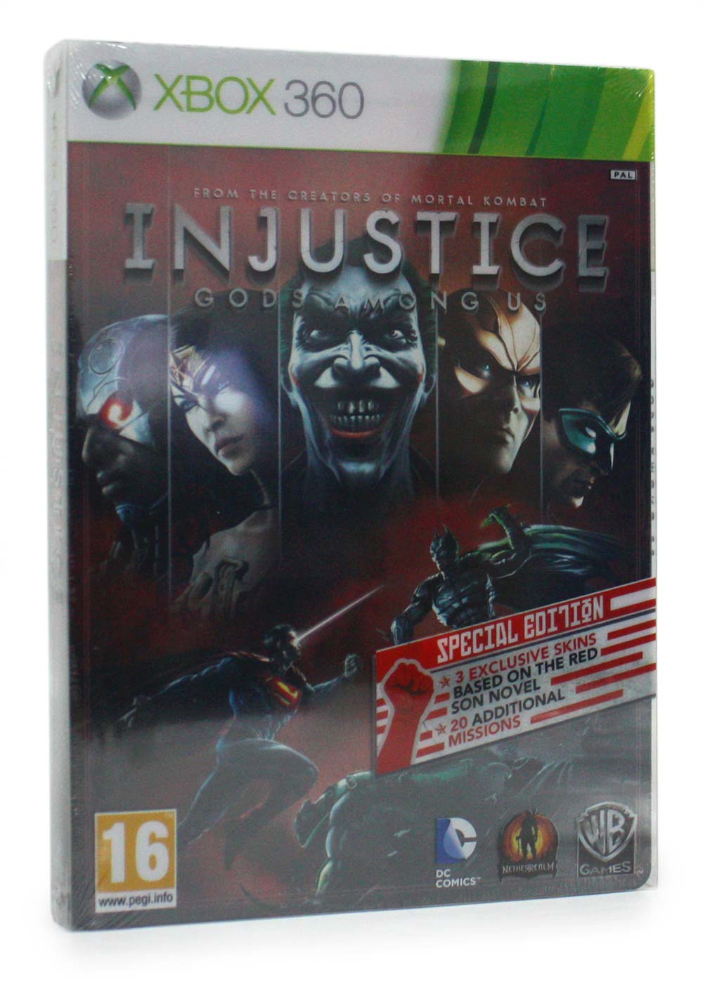 Injustice: Gods Among Us (Steel Box Special Edition) for Xbox360, Xbox One