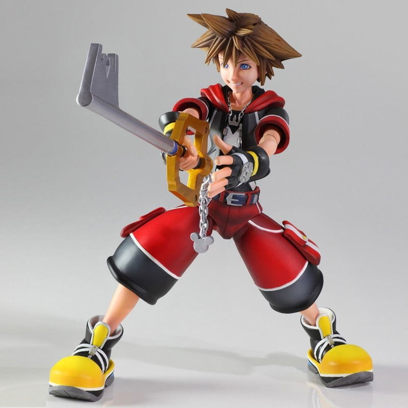 Kingdom Hearts 3D Dream Drop Distance Play Arts Kai Non Scale Pre-Painted Figure: Sora image 3
