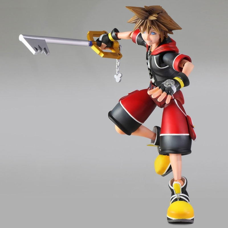 Kingdom Hearts 3D Dream Drop Distance Play Arts Kai Non Scale Pre-Painted Figure: Sora image 4