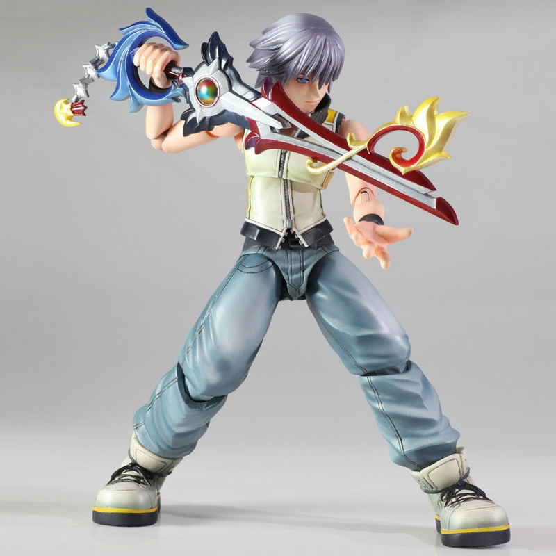 Kingdom Hearts 3D Dream Drop Distance Play Arts Kai Non Scale Pre-Painted Figure: Riku image 5