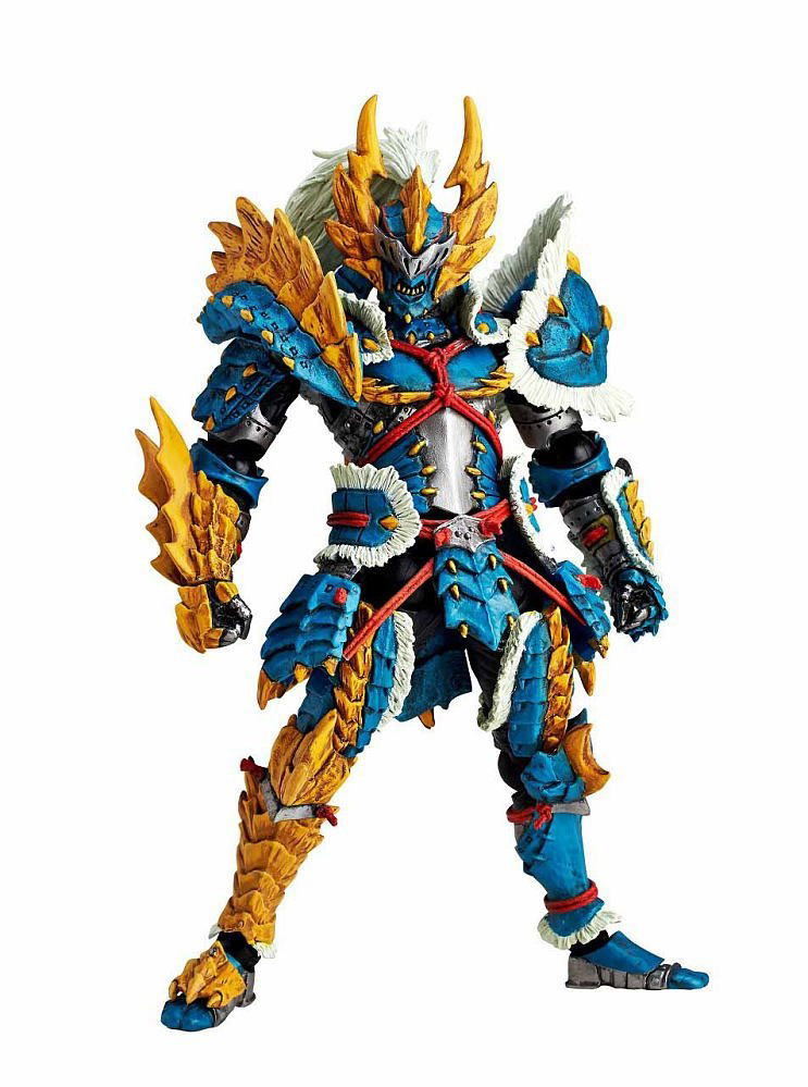 Revoltech Yamaguchi No.133 Series - Monster Hunter: Hunter Swordsman Zinogre image 2