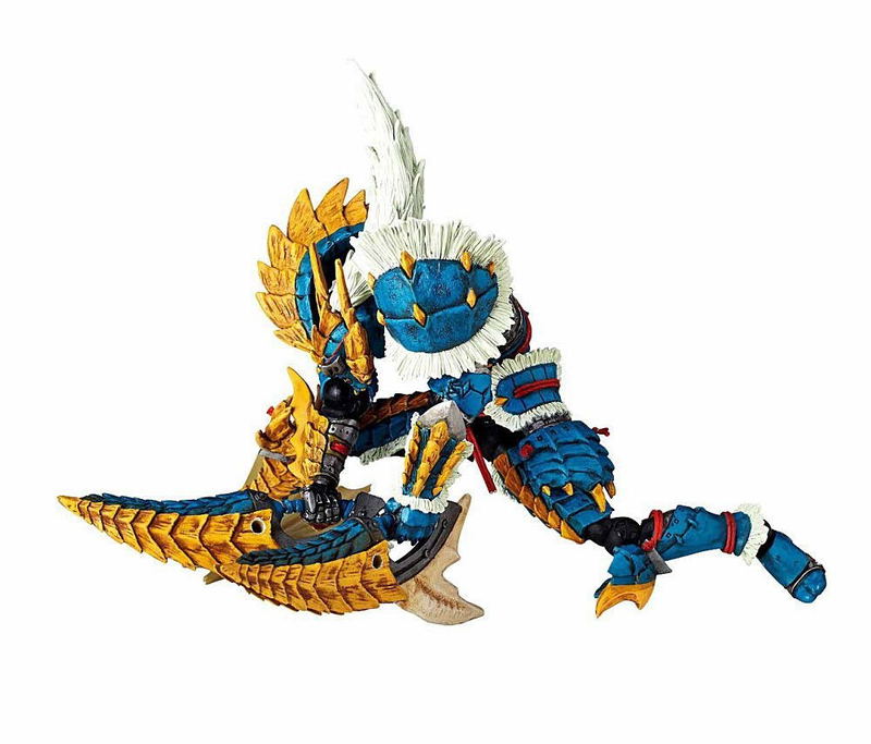 Revoltech Yamaguchi No.133 Series - Monster Hunter: Hunter Swordsman Zinogre image 6