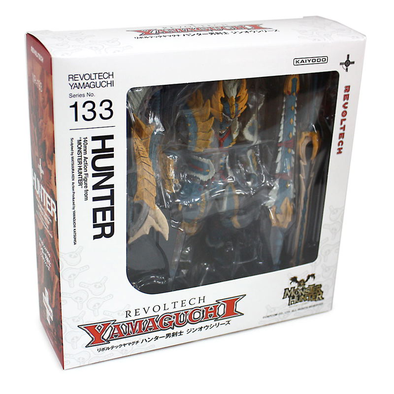 Revoltech Yamaguchi No.133 Series - Monster Hunter: Hunter Swordsman Zinogre image 9
