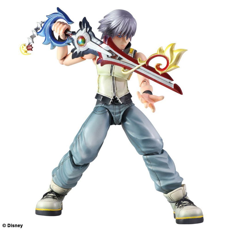 Kingdom Hearts 3D Dream Drop Distance Play Arts Kai Non Scale Pre-Painted Figure: Riku image 1
