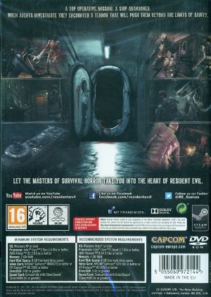 Resident Evil: Revelations (DVD-ROM)