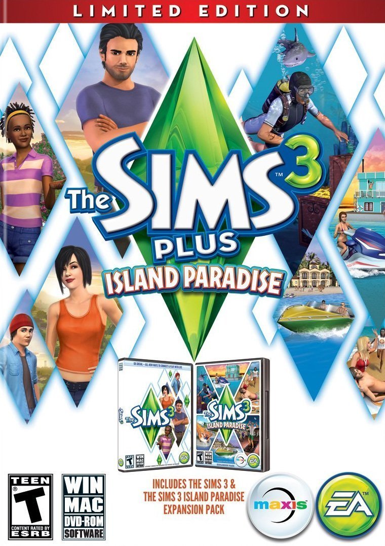 The Sims 3 Plus Island Paradise (Limited Edition) (DVD-ROM) image 1