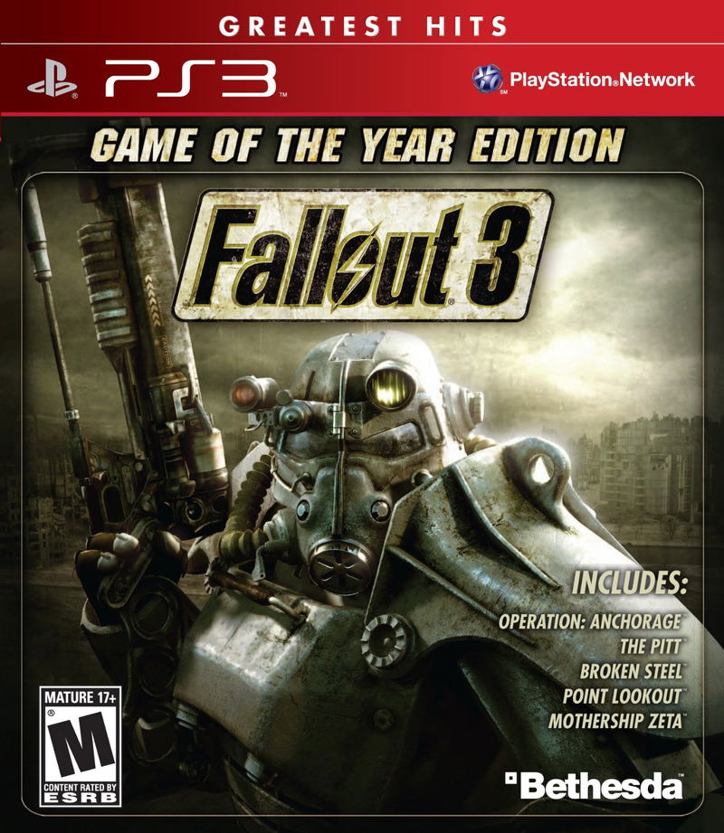 Fallout 3 (Game of the Year Edition) (Greatest Hits) image 1