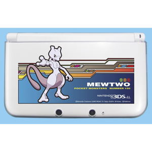 Pocket Monsters Hard Cover for Nintendo 3DS LL (Mewtwo)