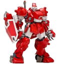 Riobot Cyberbots: Full Metal Madness Non Scale Pre-Painted PVC Figure: Riobot Blodia thumbnail 1