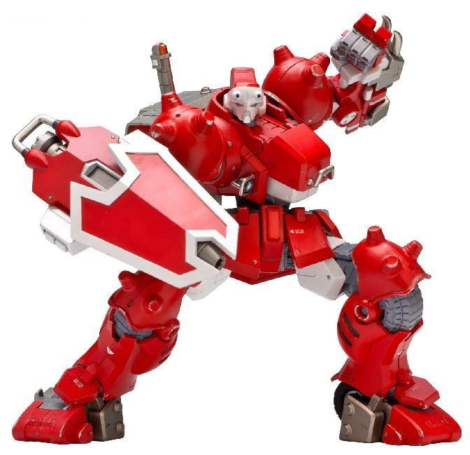 Riobot Cyberbots: Full Metal Madness Non Scale Pre-Painted PVC Figure: Riobot Blodia image 3