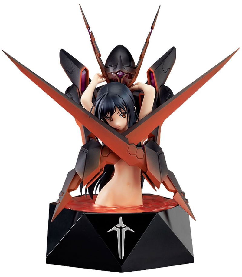 Accel World 1/7 Scale Pre-Painted PVC Figure: Kuroyukihime -Death by Embracing- image 1