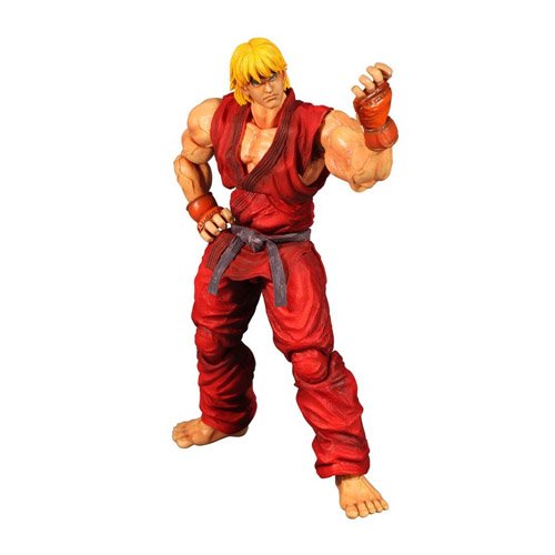 Super Street Fighter IV Play Arts Kai Arcade Edition Vol.4 Non Scale Pre-Painted PVC Figure: Ken image 1