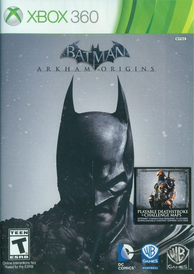 Batman: Arkham Origins for Xbox360