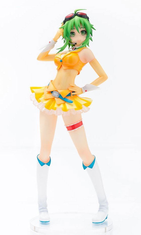 Virtual Vocalist Megpoid 1/8 Scale Pre-Painted PVC Figure: Mamama Type Gumi from Megpoid Native image 1