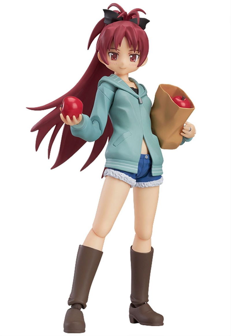 figma Puella Magi Madoka Magica the Movie Non Scale Pre-Painted PVC Figure: Sakura Kyoko Casual ver. image 1