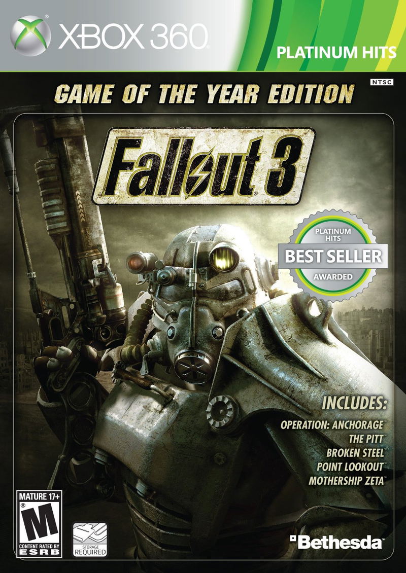 Fallout 3 (Game of the Year Edition) (Platinum Hits) image 1