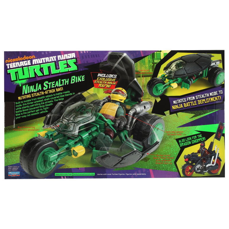 Teenage Mutant Ninja Turtles Basic: Ninja Stealth Bike with Raphael image 4