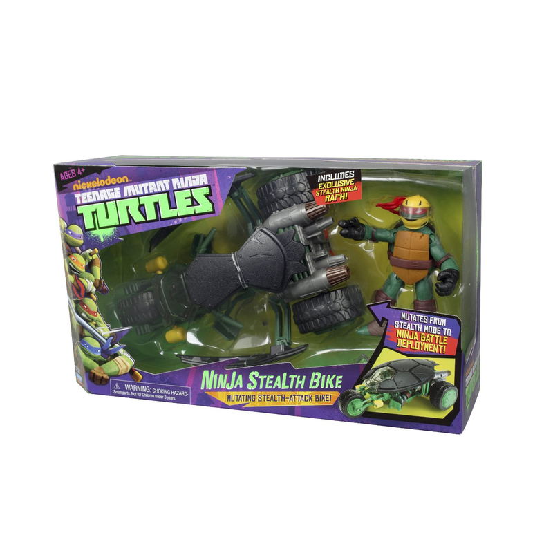 Teenage Mutant Ninja Turtles Basic: Ninja Stealth Bike with Raphael image 5