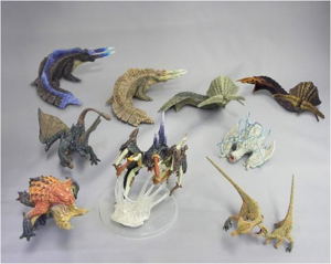 Monster Hunter Figure Builder Pre-Painted  PVC Trading Figure: Standard Model Vol.8 (Random Single)_