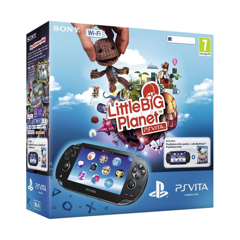 PS Vita PlayStation Vita - LittleBigPlanet Wi-Fi Model (Black) image 2