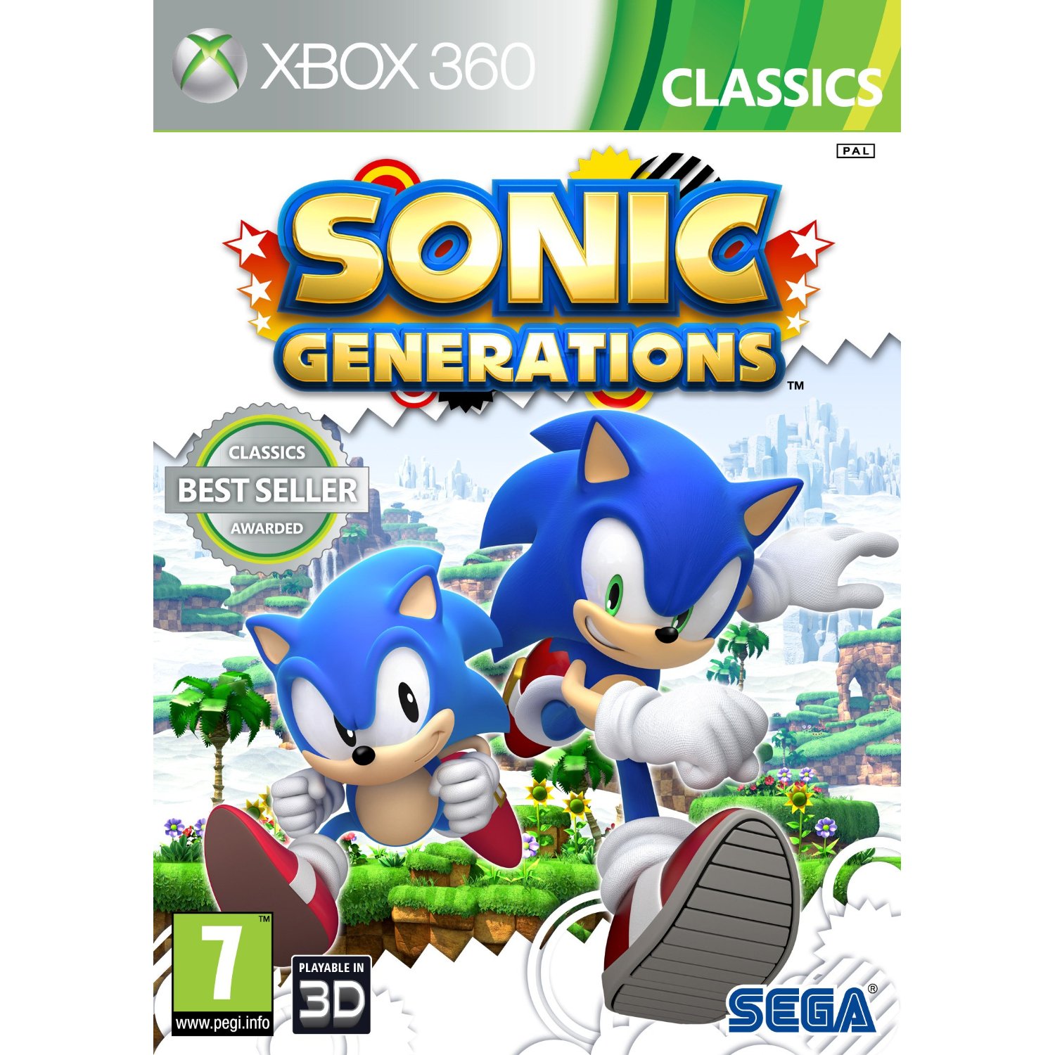 Sonic Unleashed Platinum Hits XBOX 360 FREE Shipping