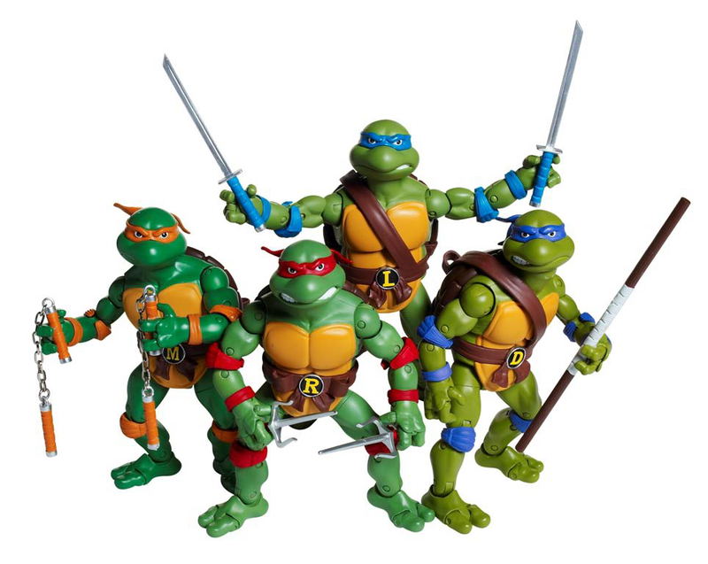 Teenage Mutant Ninja Turtles Classic Collection Action Figure Complete Set image 1