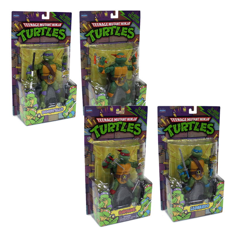 Teenage Mutant Ninja Turtles Classic Collection Action Figure Complete Set image 6