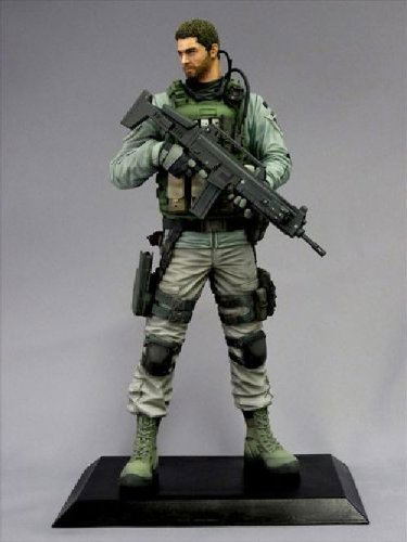Capcom Figure Builder Creators Model Resident Evil 6 Pre-Painted PVC Figure: Chris Redfield image 1