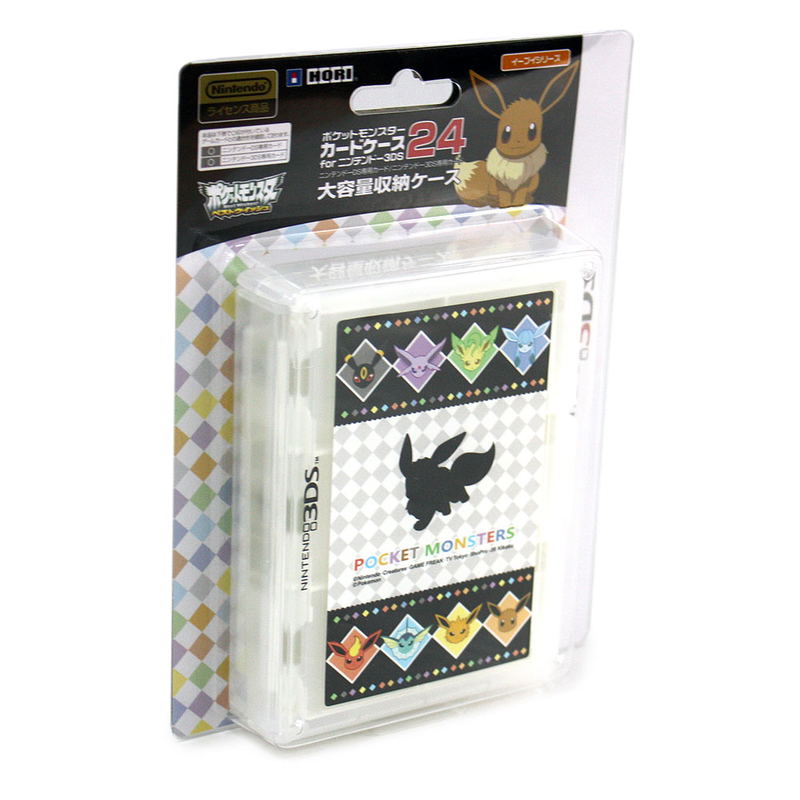 Pokemon Card Case 24 for 3DS (Eievui Series Version) image 1