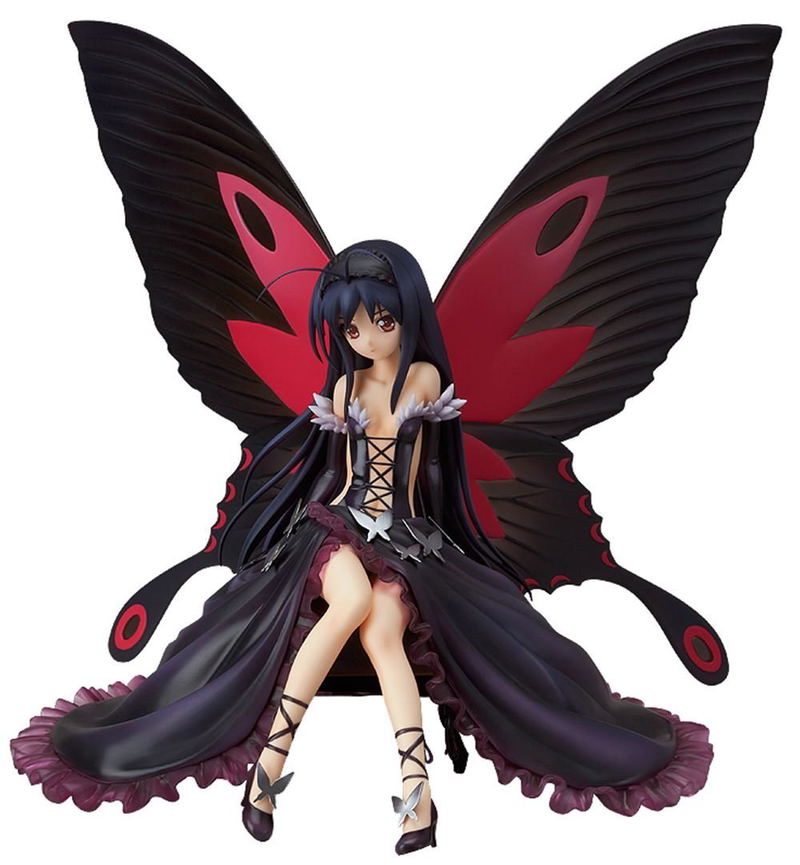 Accel World 1/8 Scale Pre-Painted PVC Figure: Kuroyukihime Good Smile Company Ver. image 1