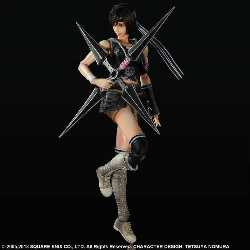 Final Fantasy VII Advent Children Play Arts Kai: Yuffie Kisaragi image 3