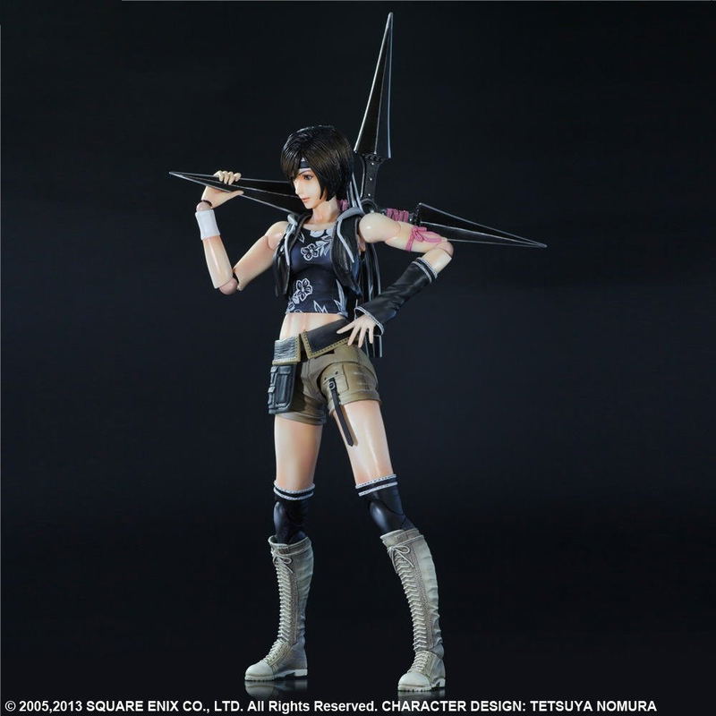 Final Fantasy VII Advent Children Play Arts Kai: Yuffie Kisaragi image 4