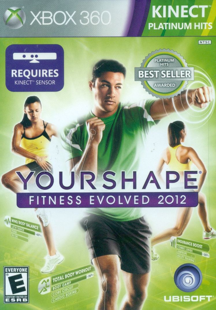 Your Shape Fitness Evolved 2012 (Platinum Hits) for Xbox360, Kinect