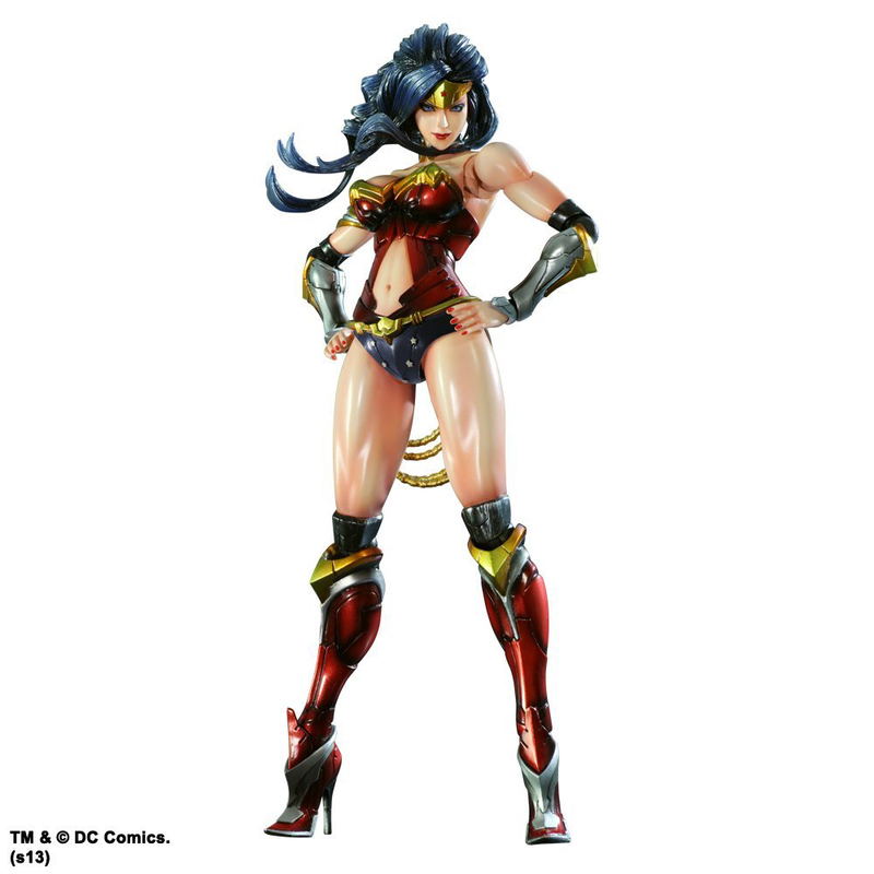 DC Comics Variant Play Arts Kai Non Scale Pre-Painted Figure: Wonder Woman image 1