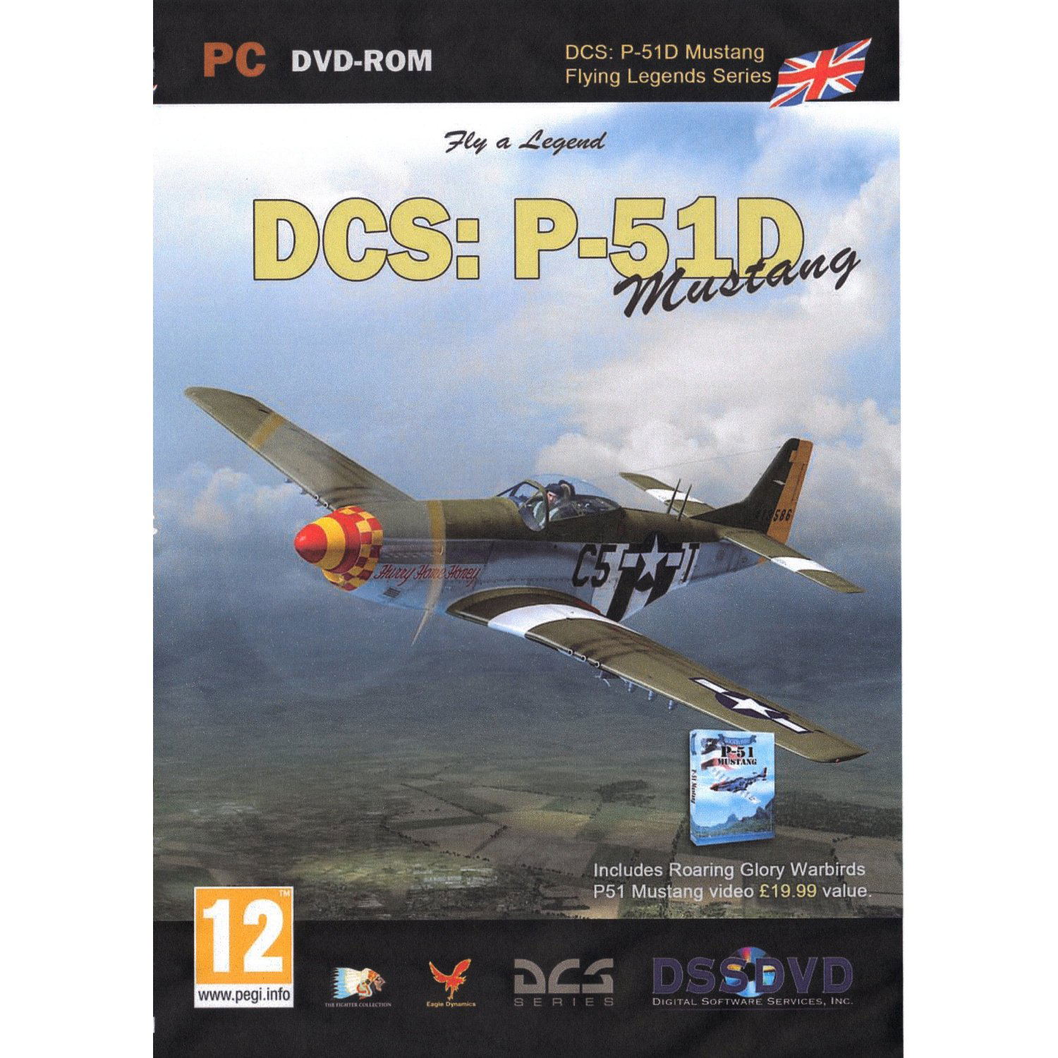DCS: P-51D Mustang (DVD-ROM) — Import Game Deal