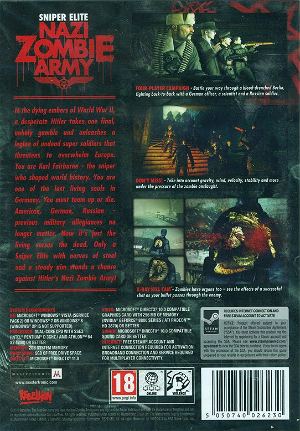 Sniper Elite: Nazi Zombie Army (DVD-ROM)