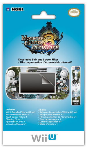 Monster Hunter 3 Ultimate Edition Decorative Skin and Screen Filter_