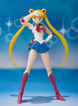 S.H.Figuarts Sailor Moon Non Scale Pre-Painted PVC Figure: Sailor Moon (First Edition Version)